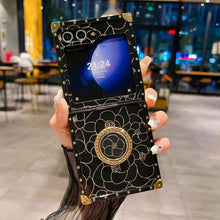 Load image into Gallery viewer, Samsung Flip Case Metal Finger Ring Holder Cover