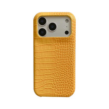 Load image into Gallery viewer, Gradient Crocodile Leather iPhone Case, Main