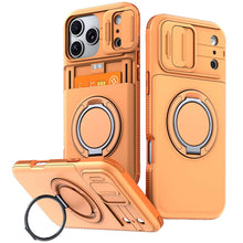 Load image into Gallery viewer, Slide Camera Holder Case for Apple iPhone