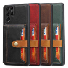 Load image into Gallery viewer, Samsung Case Veneer Card Packs Protective Cover