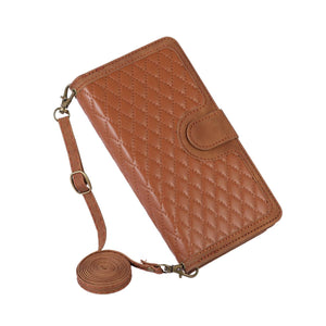 Diamond-shaped Zipper Bag Samsung Case