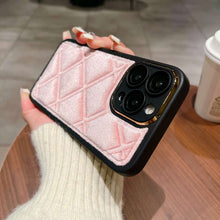 Load image into Gallery viewer, Velvet iPhone Case, Pink