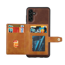 Load image into Gallery viewer, Samsung A Series Case Veneer Card Packs Protective Cover