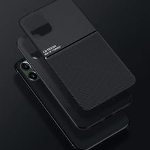 Load image into Gallery viewer, Apple iPhone Case Matte Texture Built-In Magnetic Car Holder Protective Cover