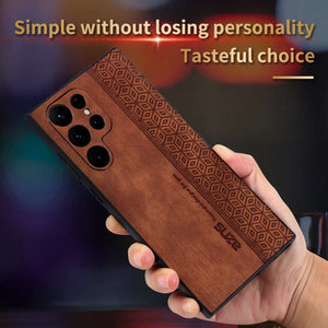 Samsung Case Business Style 3D Embossing Protective Cover