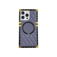 Load image into Gallery viewer, Square Rhombic Lattice Apple iPhone MagSafe Case