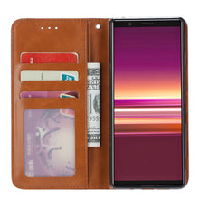 Load image into Gallery viewer, Sony Case Classic Leather Card Slot Protective Cover