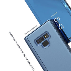 Samsung Galaxy Plating PC Mirror Effect Flip Window Case Cover