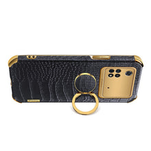 Load image into Gallery viewer, Xiaomi Crocodile Pattern PU Leather With Holder Protective Cover
