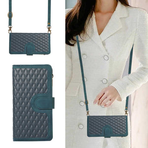 Diamond-shaped Zipper Bag Samsung Case