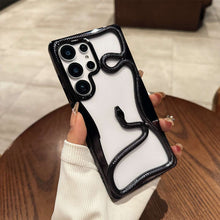 Load image into Gallery viewer, Plating Snake Case for Samsung, Black