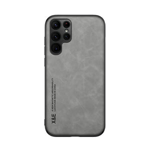 Samsung Case Built-In Magnetic Leather Protective Cover