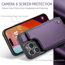 Load image into Gallery viewer, Apple iPhone Backpack Case Cover, Camera &amp; screen Protection Display