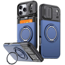 Load image into Gallery viewer, Slide Camera Holder Case for Apple iPhone