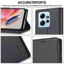 Load image into Gallery viewer, Xiaomi Case Magnetic Snap Buckle Card Slot Leather Cover