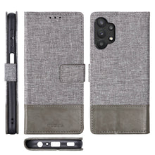 Load image into Gallery viewer, Canvas Samsung A Series Case Flip Window Fold Cover