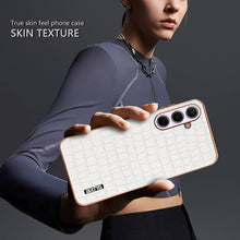 Load image into Gallery viewer, Crocodile PU Leather Samsung S and A Series Casing