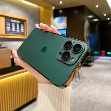 Load image into Gallery viewer, Luxury AG Glass Skin Feeling Good Hand Feeling Full Body iPhone Case, Green