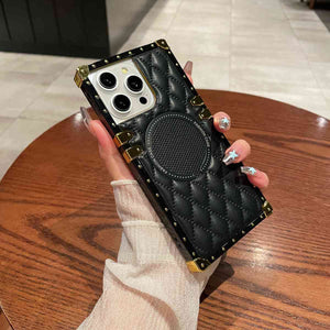 Square Rhombic Lattice Apple iPhone MagSafe Case