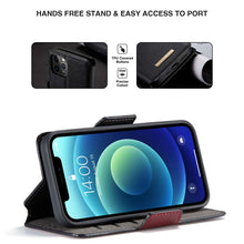 Load image into Gallery viewer, Cross Stripes Sony Motorola Case Flip Window Cover