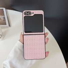 Load image into Gallery viewer, Samsung Flip Woven Case Cover