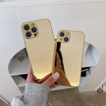 Load image into Gallery viewer, Acylic Mirror Effect iPhone Case, Front View