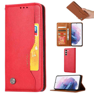 Samsung Case Classic Leather Card Slot Protective Cover