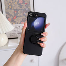 Load image into Gallery viewer, Samsung Silicone Finger Holder Case, Black