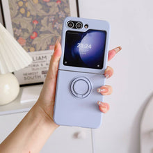 Load image into Gallery viewer, Samsung Silicone Finger Holder Case, Light Purple