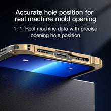 Load image into Gallery viewer, Apple iPhone 15 Pro Max Frosted Metal Case, Bottom View