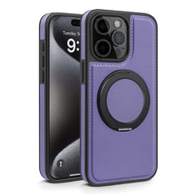 Load image into Gallery viewer, 360 Rotation MagSafe Holder iPhone Case, purple