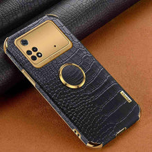 Load image into Gallery viewer, Redmi Crocodile Pattern PU Leather With Holder Protective Cover