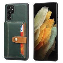Load image into Gallery viewer, Samsung Case Veneer Card Packs Protective Cover