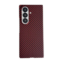 Load image into Gallery viewer, Carbon Fiber MagSafe Samsung Galaxy Z Fold Case With Screen Protector