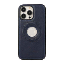 Load image into Gallery viewer, MagSafe iPhone Case Hollow Leather Cover