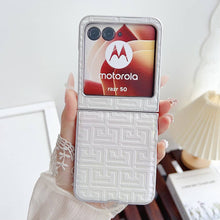 Load image into Gallery viewer, Geometric Gradient PU Flip Case Cover