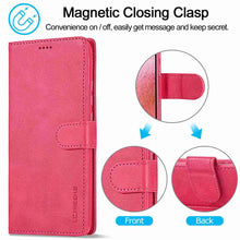 Load image into Gallery viewer, Xiaomi Case Magnetic Snap Buckle Card Slot Leather Cover