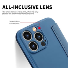 Load image into Gallery viewer, iPhone Case Flip Liquid Skin Feel Cover