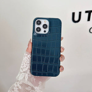 Luxury Crocodile Pattern iPhone Case