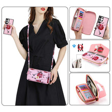 Load image into Gallery viewer, Multi-functional Crossbody Flower Bag for Samsung Series