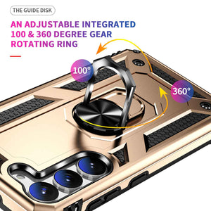 Samsung A Series Case Military Grade With Magnetic Finger Holder