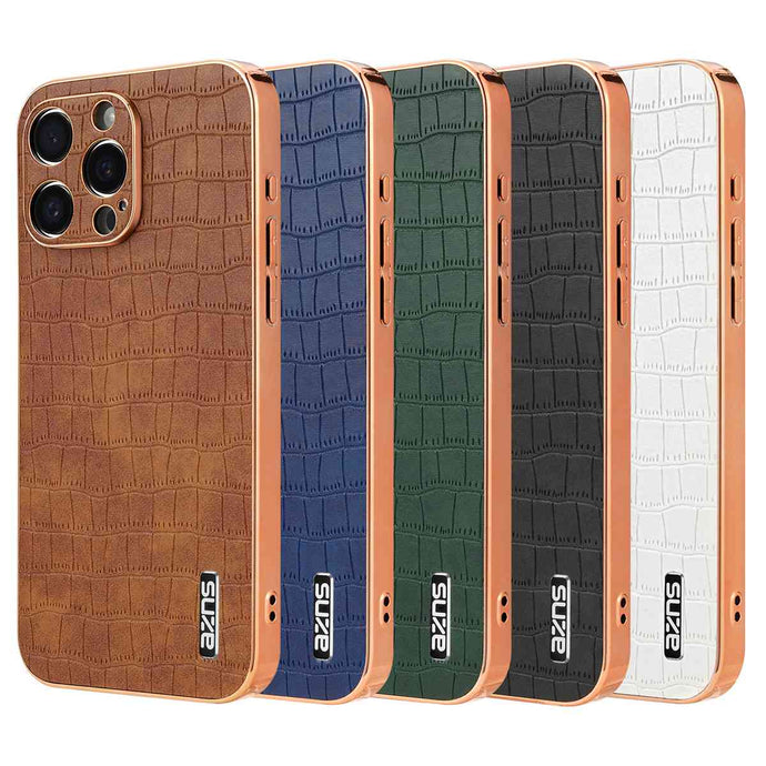 Crocodile PU Leather Apple iPhone Casing