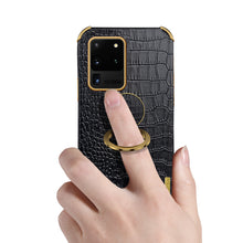 Load image into Gallery viewer, Samsung Crocodile Pattern PU Leather With Holder Protective Cover
