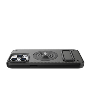 Apple iPhone Case Carbon Fiber Holder Protective Cover