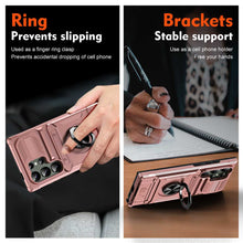 Load image into Gallery viewer, Magnetic Holder Carry Card Slot Case for Samsung