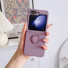 Load image into Gallery viewer, Samsung Silicone Finger Holder Case, Dark Purple