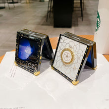 Load image into Gallery viewer, Samsung Flip Case Metal Finger Ring Holder Cover