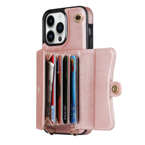Organ Card Pack Leather iPhone Case, Overall View