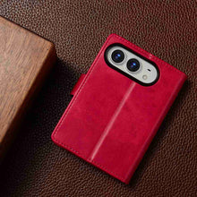 Load image into Gallery viewer, iPhone Duo Carbon Fiber Leather Case