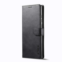 Load image into Gallery viewer, Samsung A Series Case Magnetic Snap Buckle Card Slot Leather Cover